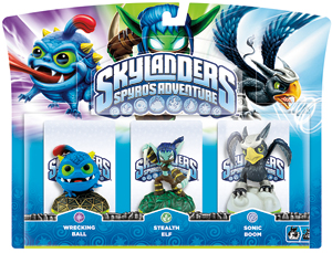 Skylanders : Figuras Triple Pack 1D